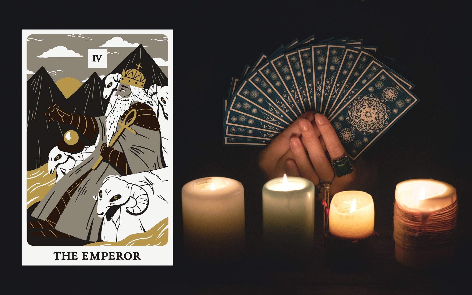 The Emperor Tarot Card Meaning Upright Position
