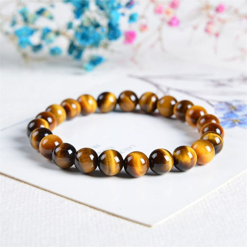 gold tiger eye bracelet - spiritual gifts for men