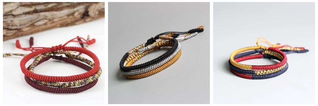 Colored String Bracelets - Karma Bracelets