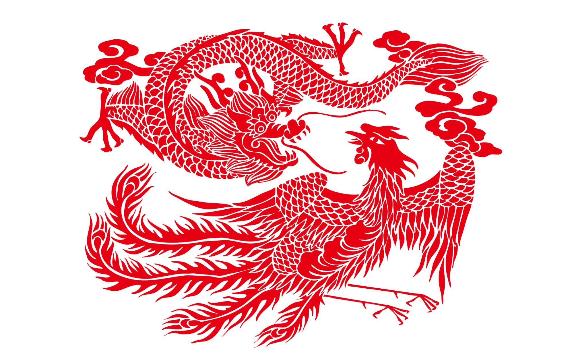 dragon and phoenix symbolism