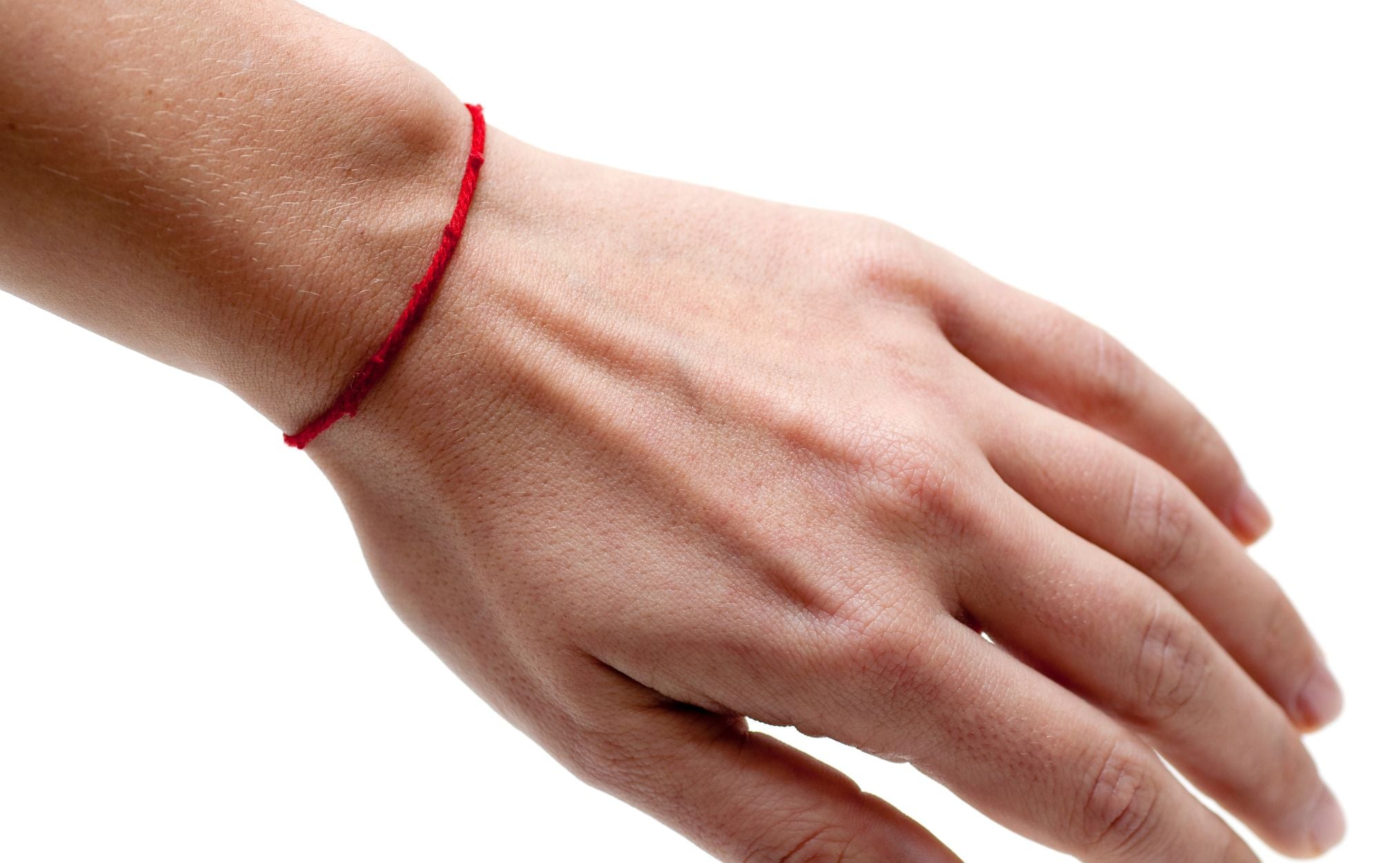 how to make a protection bracelet - red string bracelet