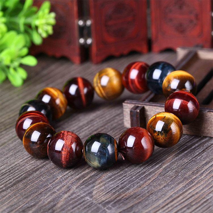 tiger's eye bracelet - calming crystals