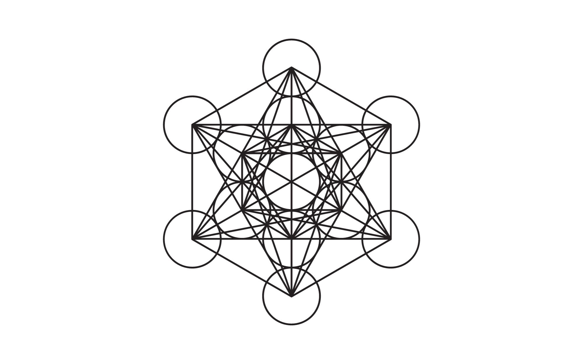 sacred geometry symbols and meanings - metatron’s cube