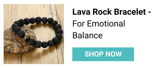 Lava rock bracelet