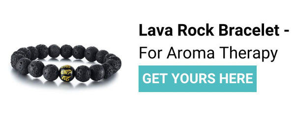 Lava rock bracelet