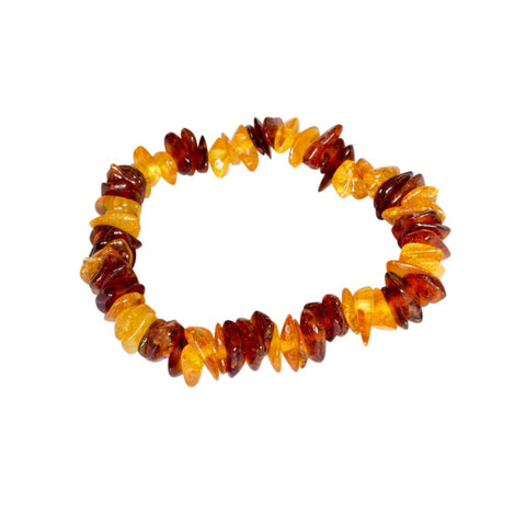amber bracelet - crystal bracelet