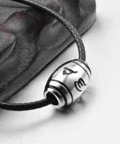 Elegant Tibetan Buddhist Necklace - Mantra for Good Luck