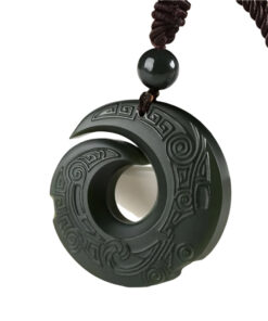 Hetian Jade Pendant Manifesting Necklace