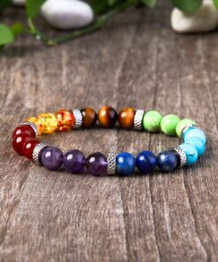 7 Chakra Stones Bracelet