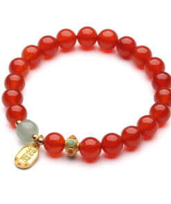 Red Agate Good Fortune Bracelet