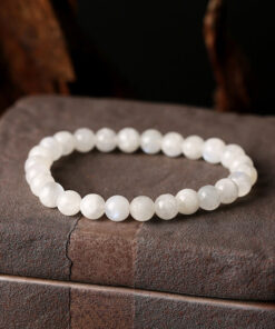 White Moonstone Bracelet - Feminine Energy