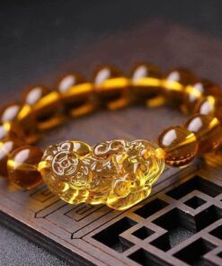 Citrine Pixiu Bracelet - Attract Wealth