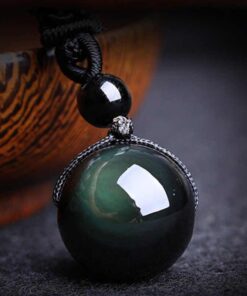 Rainbow Obsidian Necklace - Eye of Truth