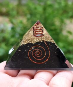 Black Tourmaline Orgone Protection Pyramid